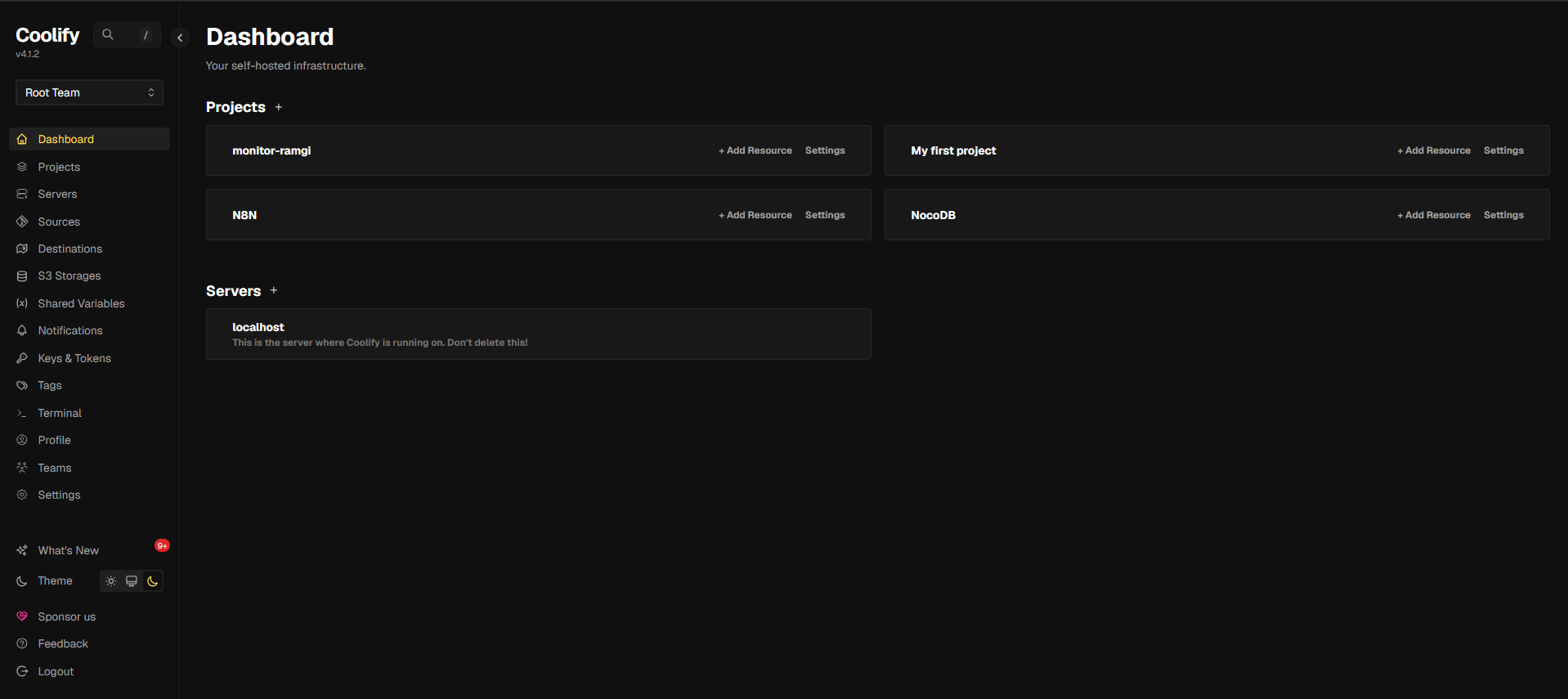 Infraestructura Autogestionada con Coolify